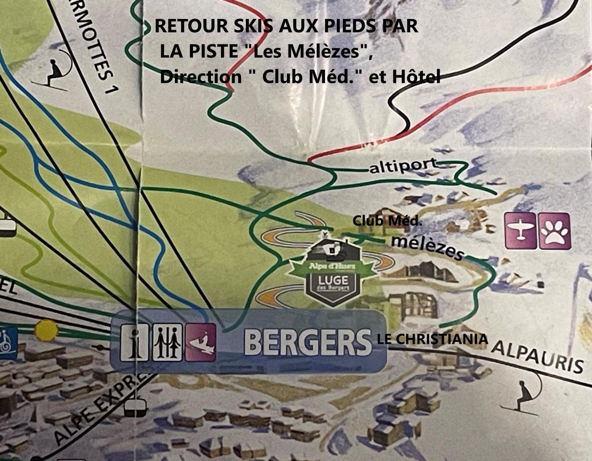 Le Christiania Les Bergers Lägenhet Alpe d'Huez Exteriör bild